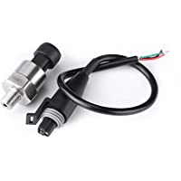 Fydun Sensor de Presion para Aceite Combustible Aire Agua 0.5-4.5V 1 - 8NPT Rosca Acero Inoxidable Transductor de…